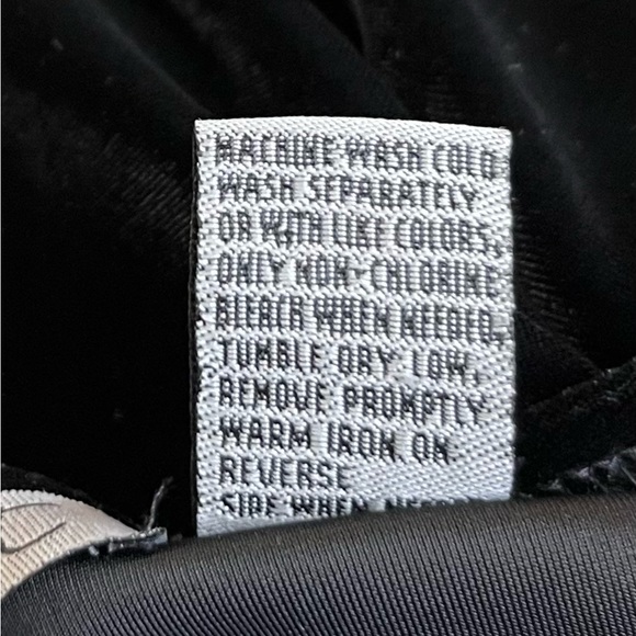 Black Velvet Long Cocktail Dress Slit Sleeveless Stretchy Vintage 90s Medium - Picture 10 of 11